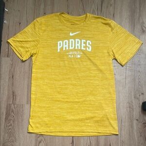Nike Yellow Padres Men's Shirt